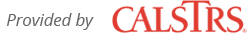 Provided by CalSTRS